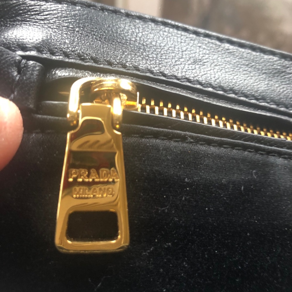 Prada clutch/shoulder bag , Black. - Picture 7 of 12